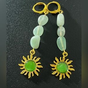 Celestial Sun Boho Earrings